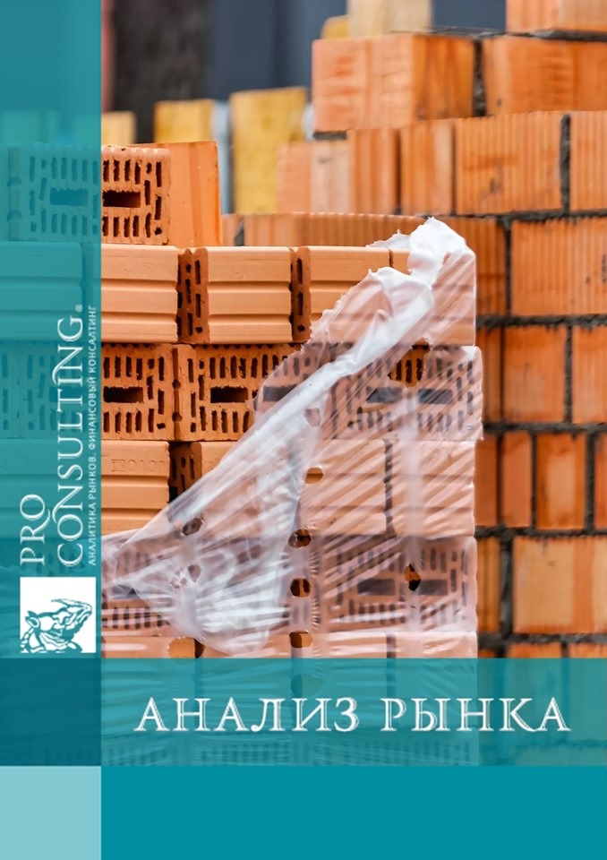 Паспорт рынка кирпича в Украине. 2024 год